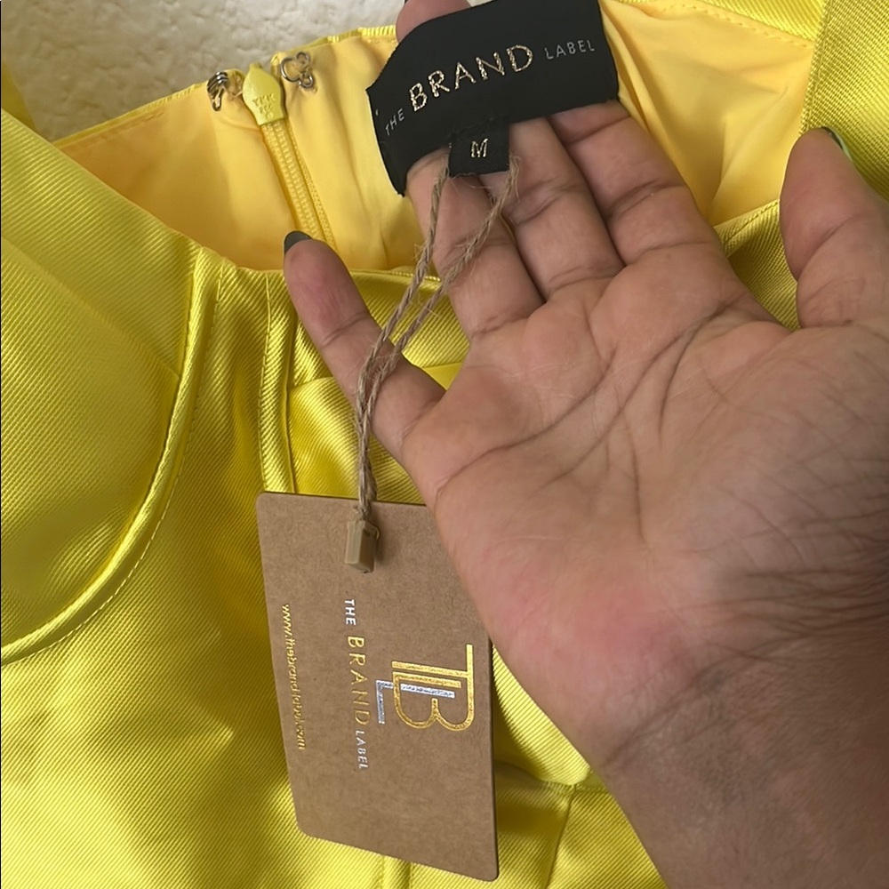 The Brand Label Ray of Sunshine Mini Dress - Picture 2 of 3